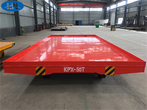 A maneira correta de usar o carrinho de transferência ferroviária elétrica