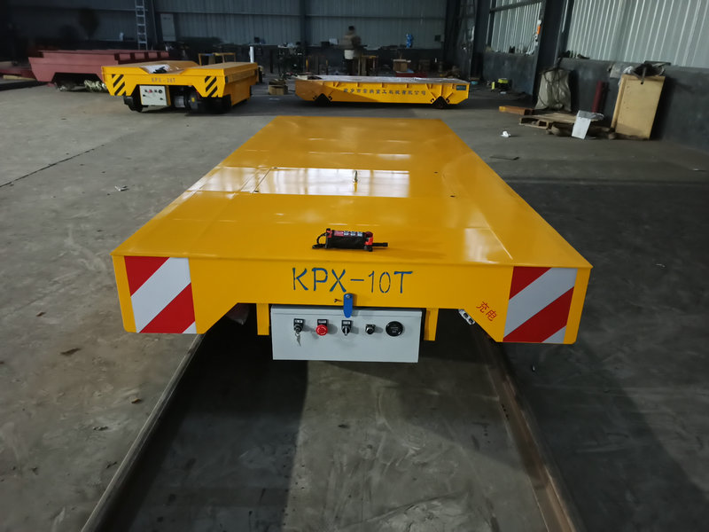 Trolley de transferência de ferro alimentado por bateria de 10 toneladas