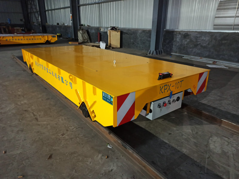 Trolley de transferência de ferro alimentado por bateria de 10 toneladas