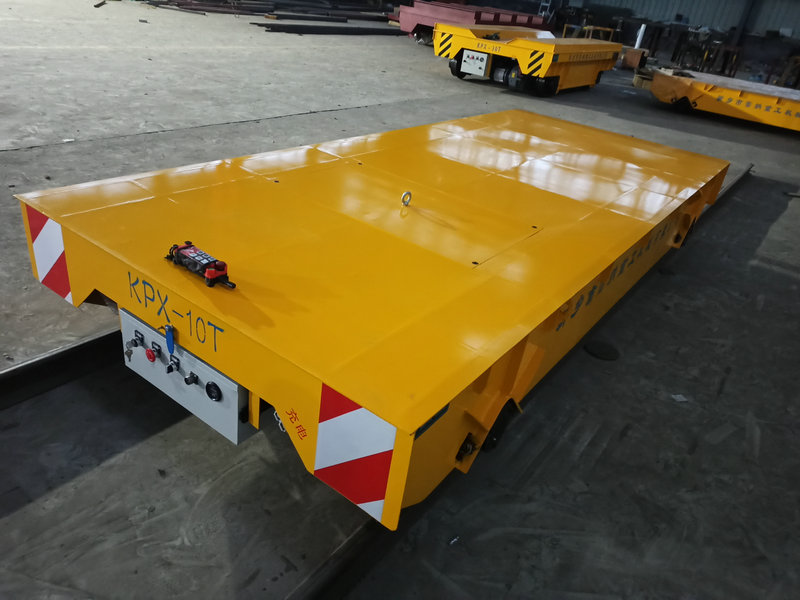 Trolley de transferência de ferro alimentado por bateria de 10 toneladas
