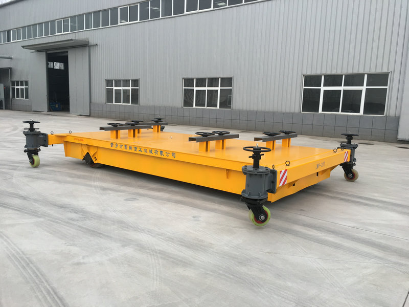 Carrinho de transferência com bateria de 30 toneladas com stand