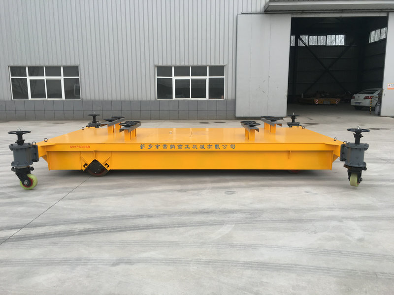 Carrinho de transferência com bateria de 30 toneladas com stand
