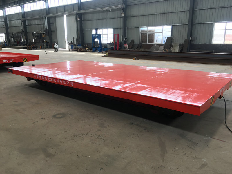 KPX 15 toneladas carrinho plano de ferro elétrico
