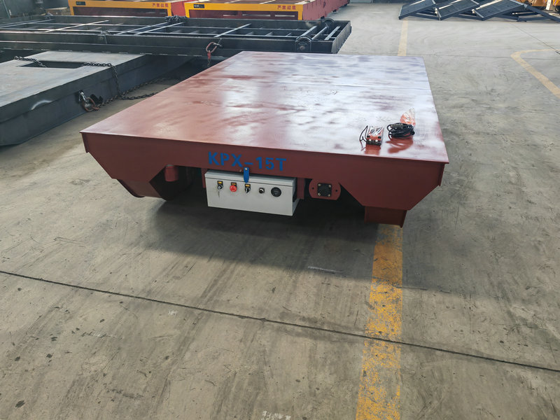 Equipamento de manuseio de material pesado Carrinho de transporte ferroviário motorizado