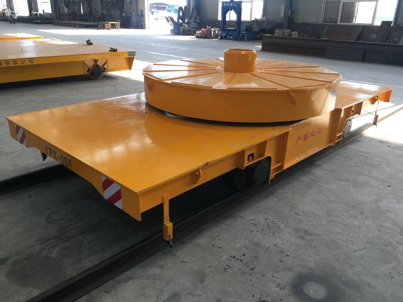 Carrinho de transferência de mesa de ferro de 25 toneladas
