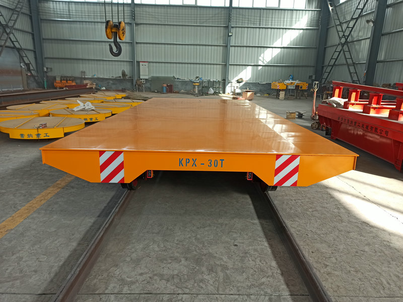 Carrinho de transferência ferroviária de bateria de 30 toneladas
