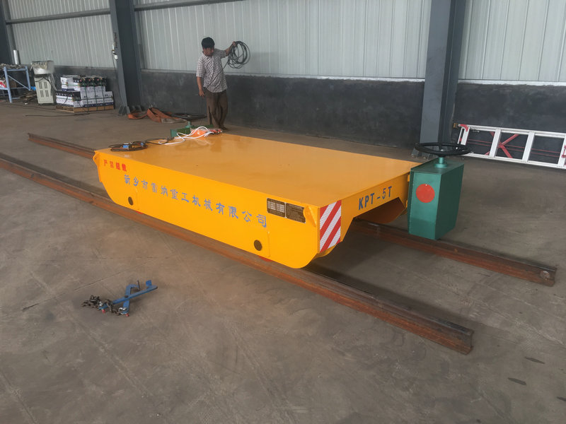 Cable Reel Powered Motorized Rail 5 Ton Industry Transfer Cartão