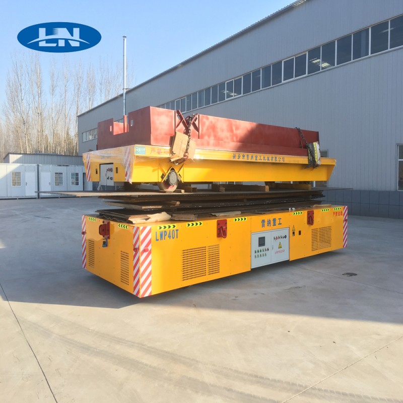 Como funciona um carrinho de transferência elétrico sem pista